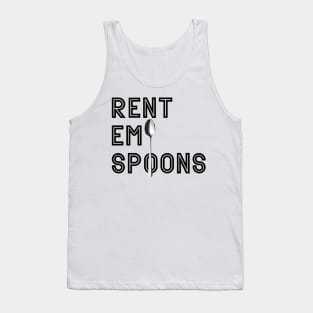 Rent em spoons Tank Top